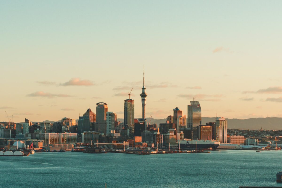 Auckland New Zealand skyline illustrating the New Zealand AEWV English requirement