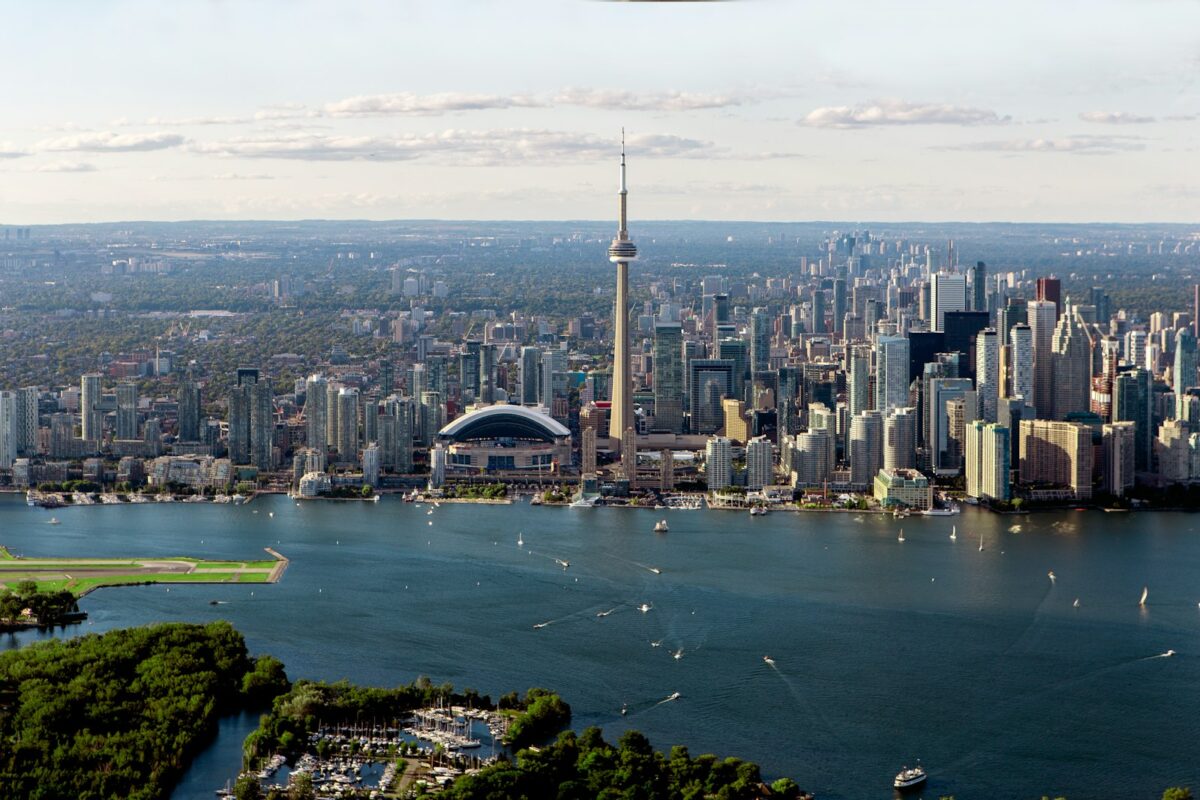 Canada PGWP field of study graduate near the Toronto skyline
