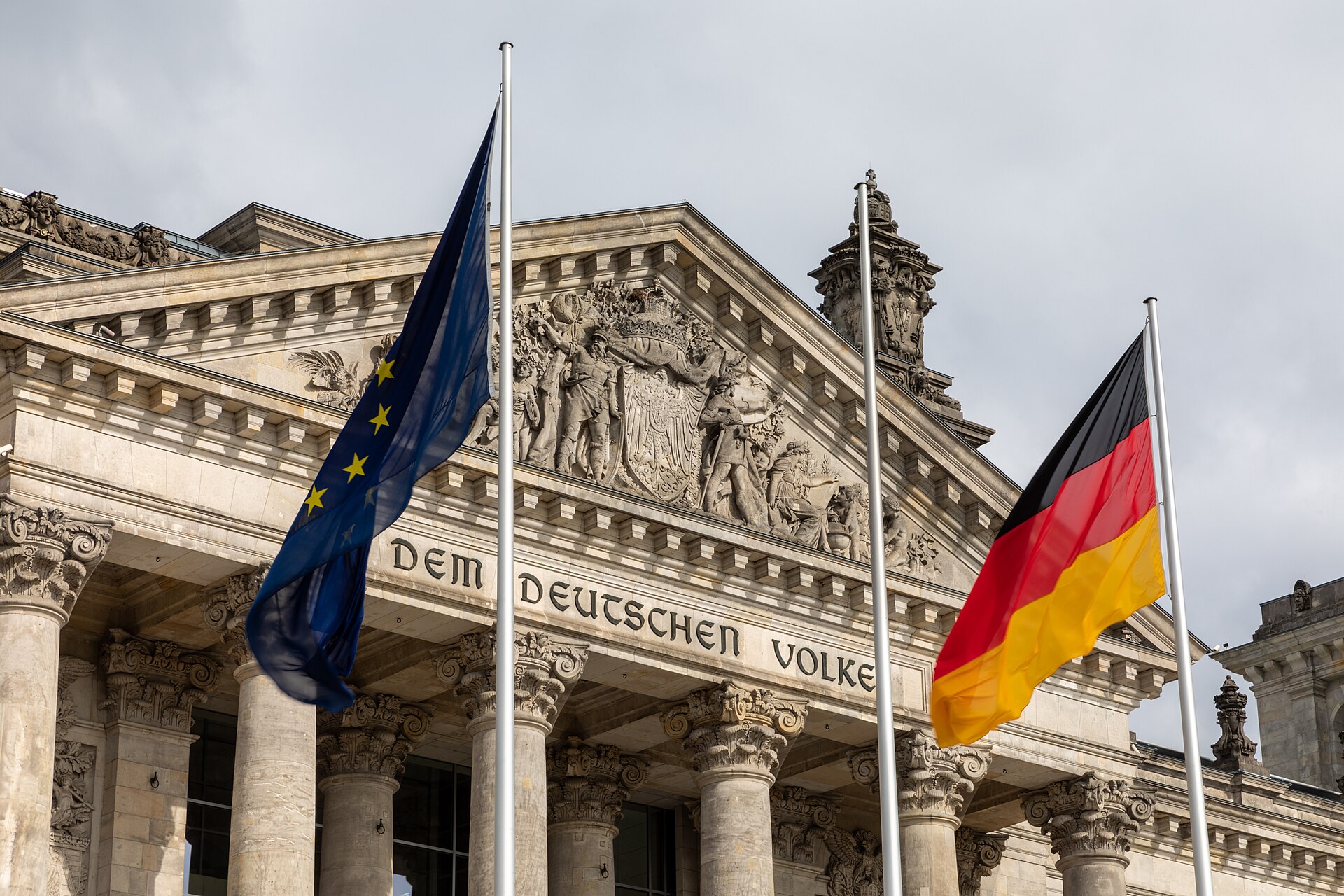 German Reichstag building amid the Germany Russia consulate closure