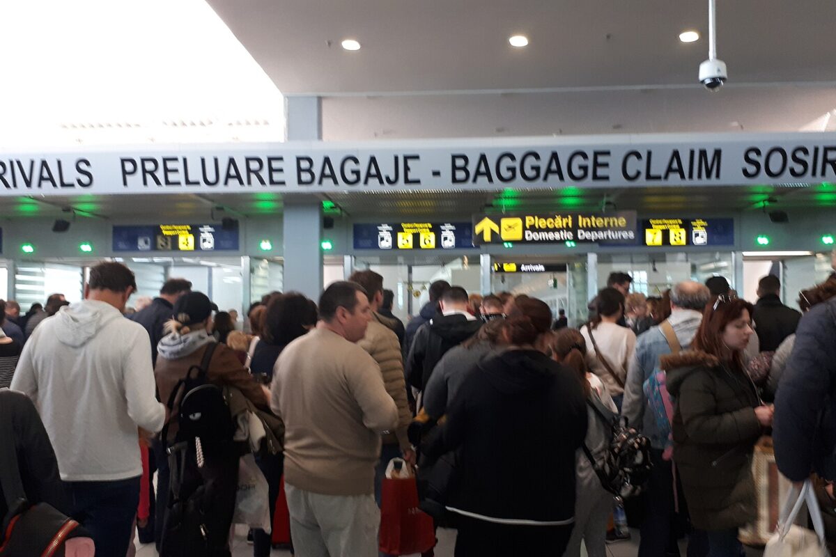 Passport control booth representing the new Australia visa character checks under Direction 123