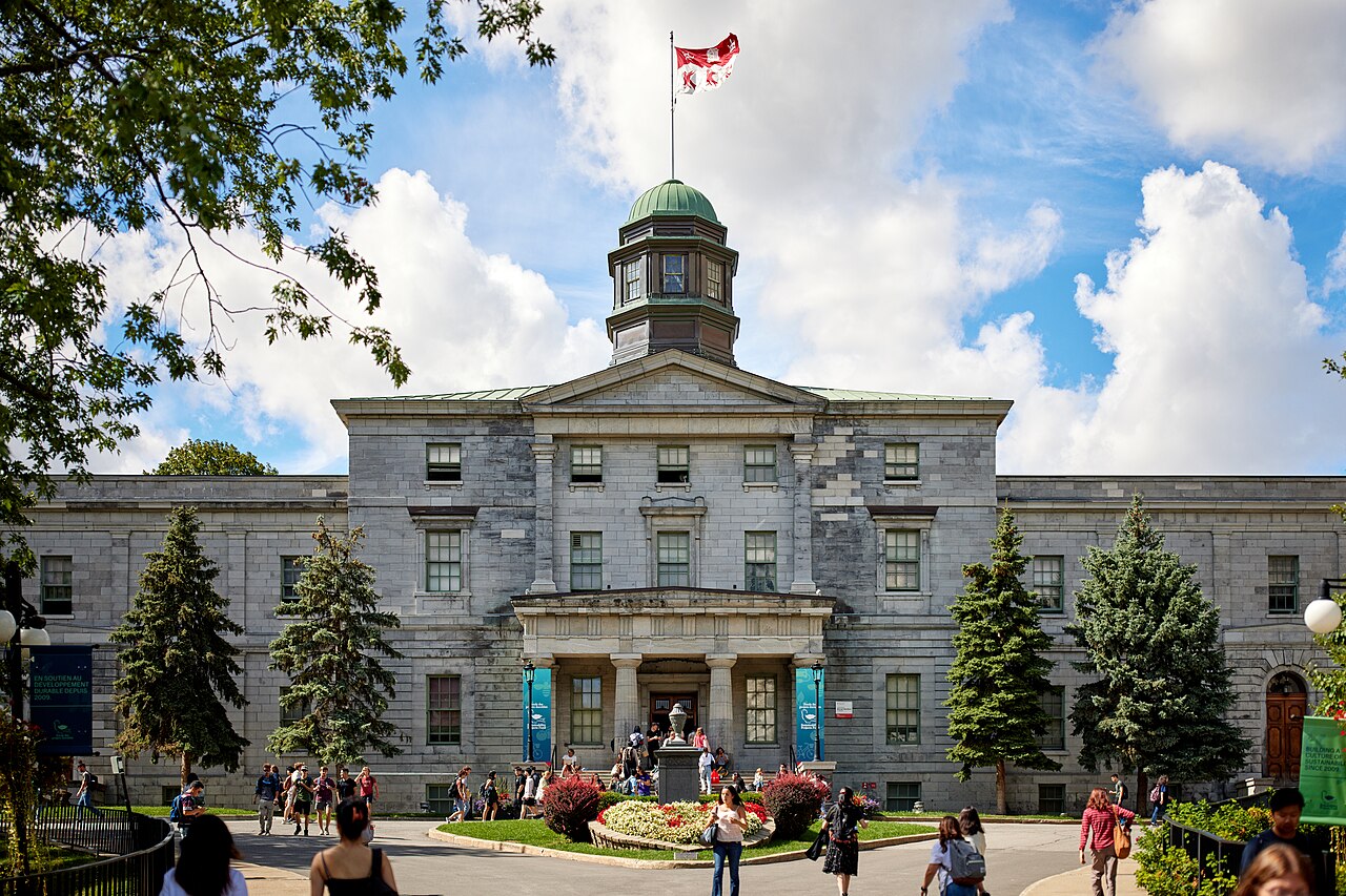 McGill University's Arts Building, a destination for students affected by the Canada study permit cap