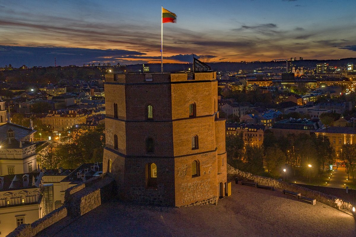 Lithuania company formation: Gediminas Tower, Vilnius