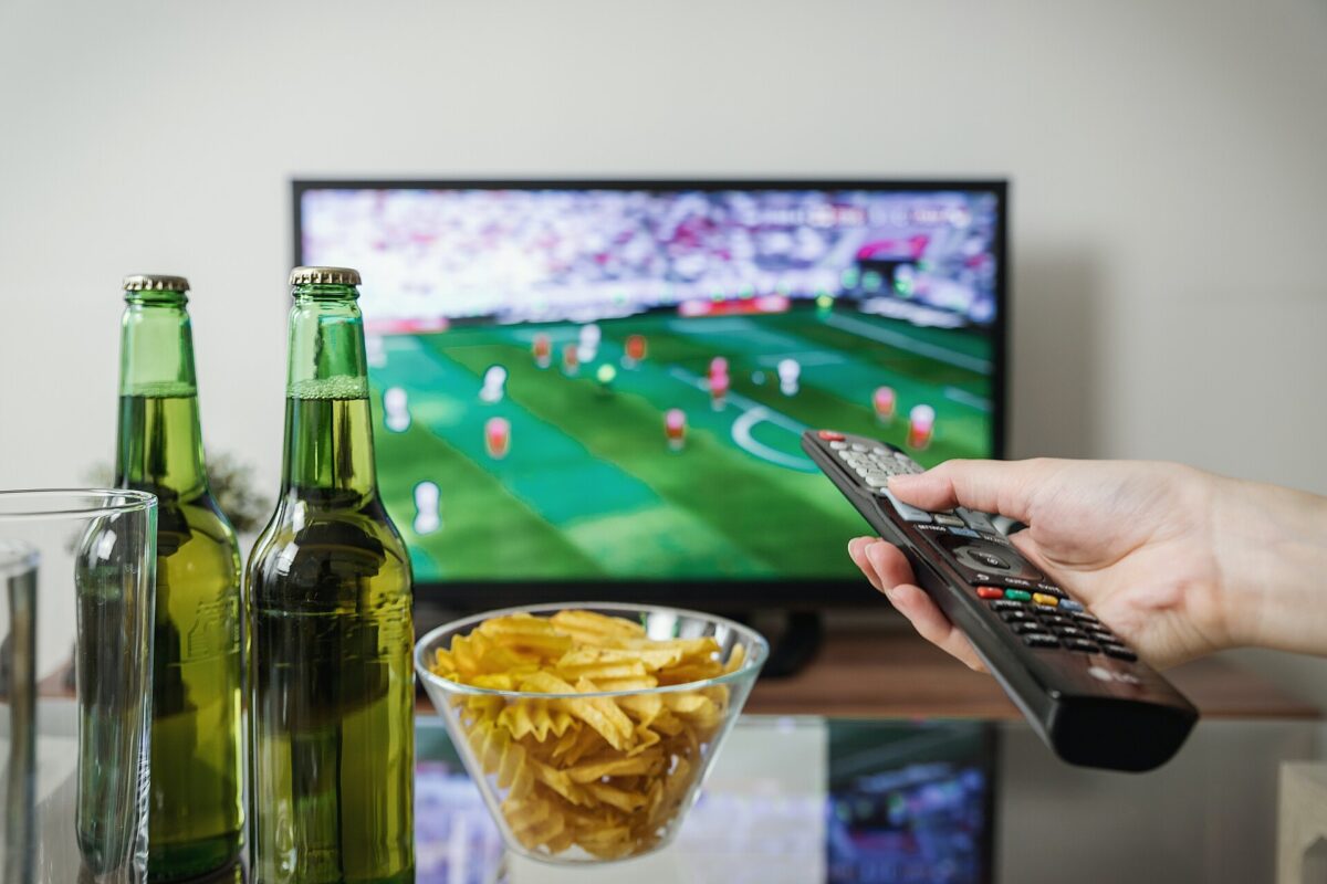 Television remote control representing Netflix Q3 2026 earnings and its streaming business