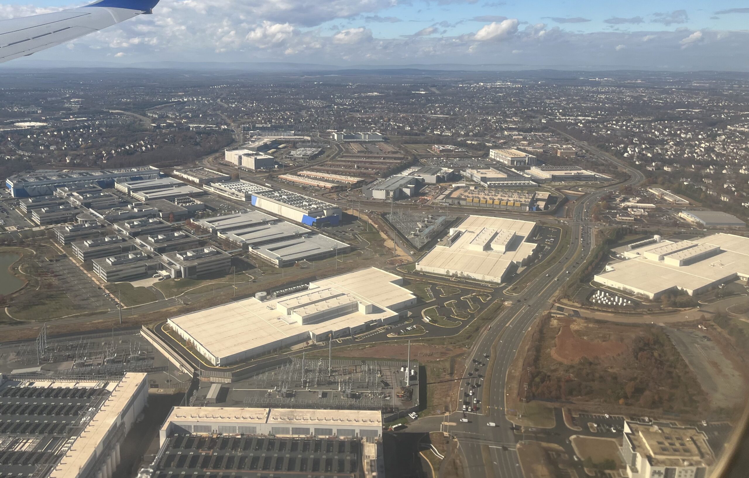 Data center infrastructure representing the NVIDIA AI factory deployment
