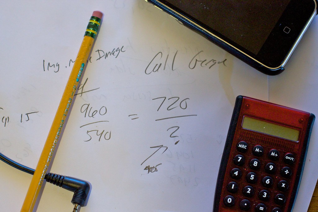 Wall Street earnings season: calculator and financial notes